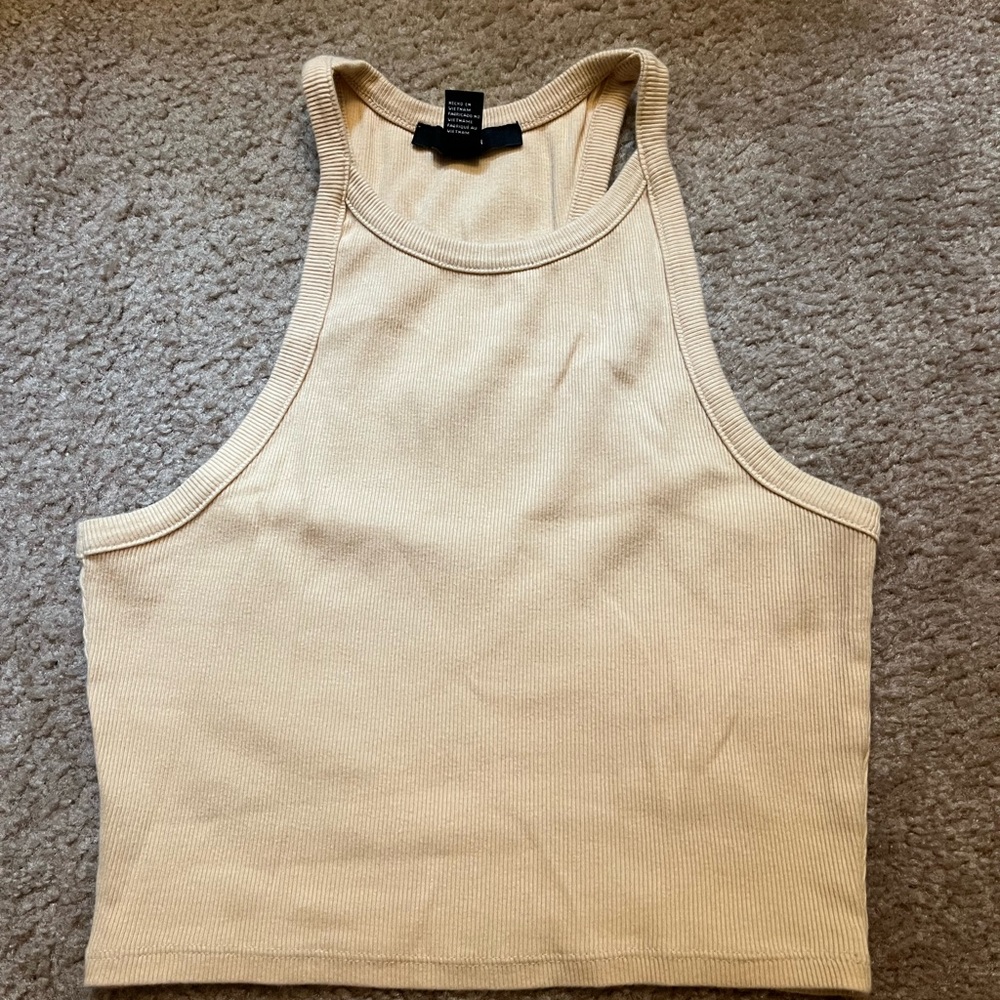 Racerback Ribbed Tank